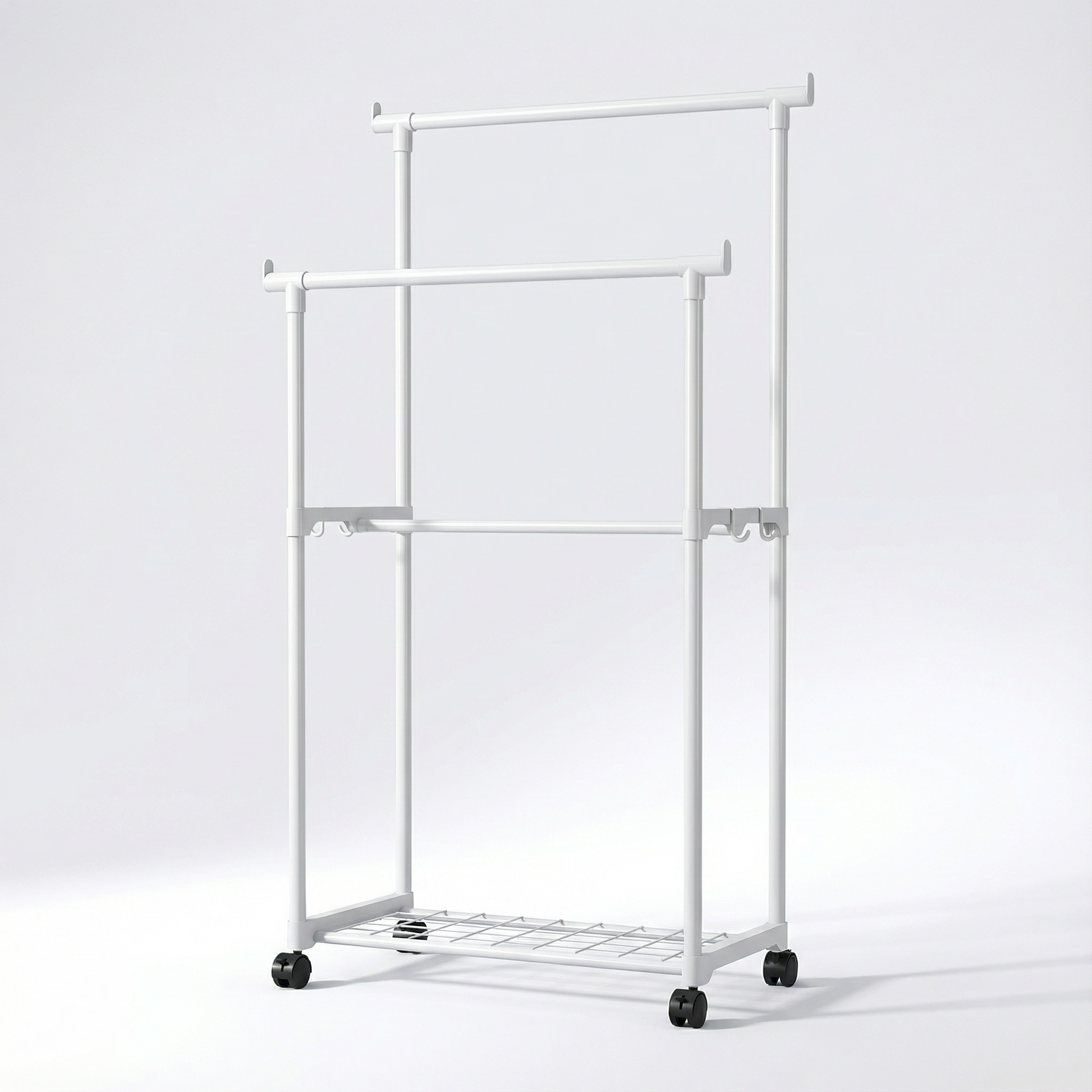 Porte manteau a roulettes