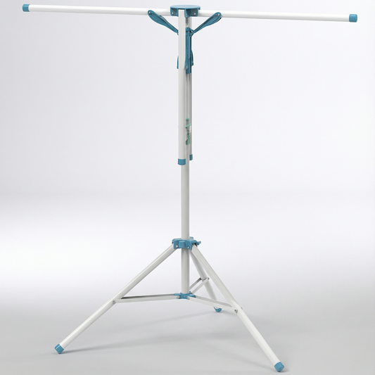 Étendoir à linge intérieur pliable sur pied