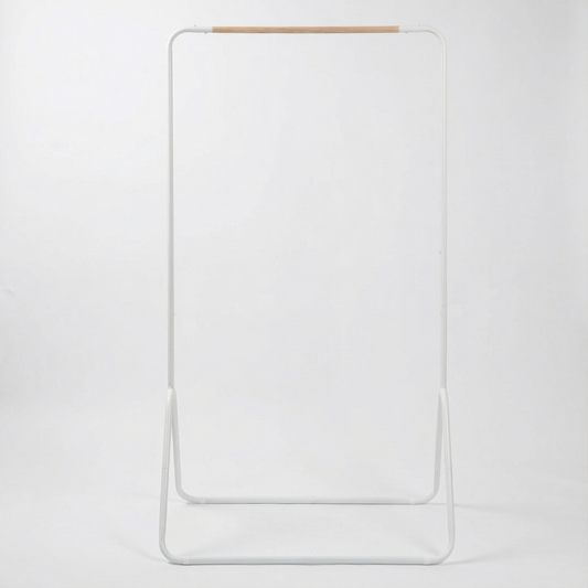 Portant vetements en metal