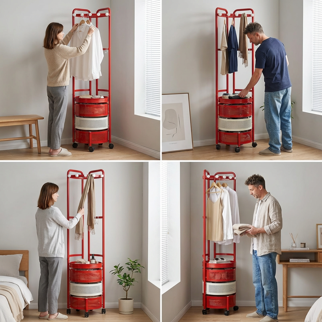 Portant a vetements enfant metal chambre