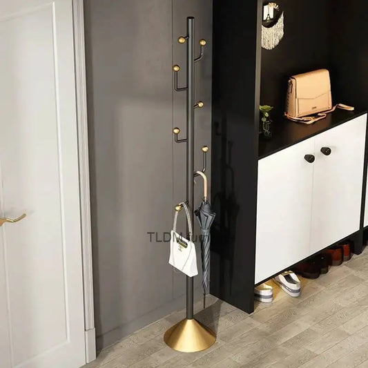 Porte-manteau métal gain de place grande capacité de rangement