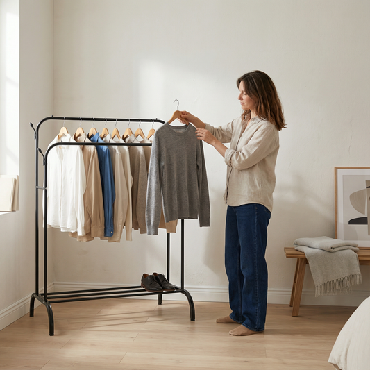 Portant vêtements grande capacité