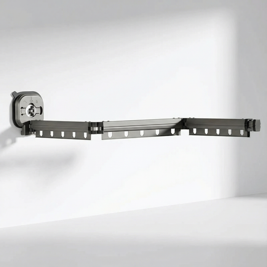 Étendoir à linge mural pliable extérieur