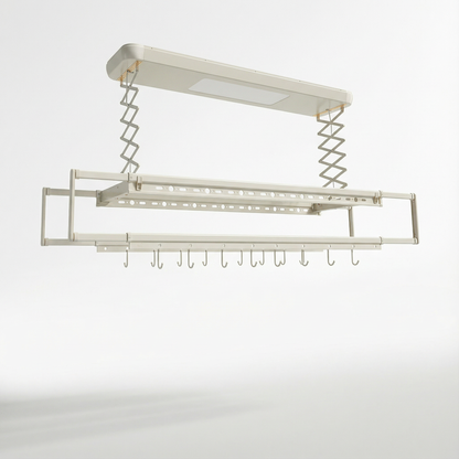 etendoir a linge suspendu plafond, robuste et pratique