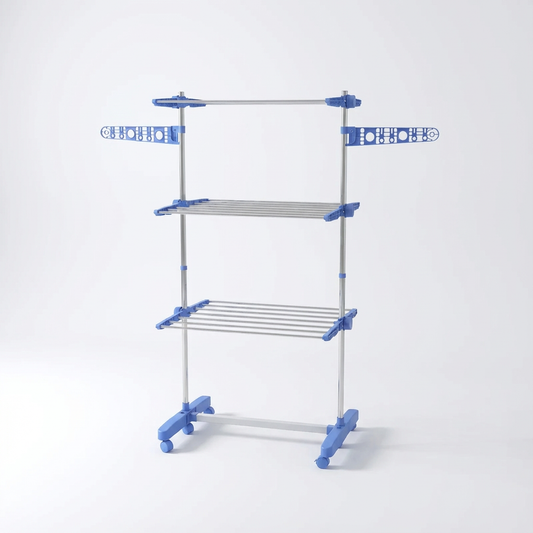 Étendoir linge pliable solide 3 niveaux